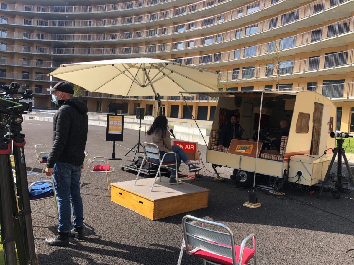 Caravane FM au Vortex