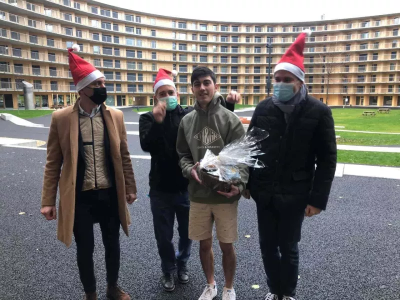 Opération «Traîneau du père Noël» contre le blues des étudiants