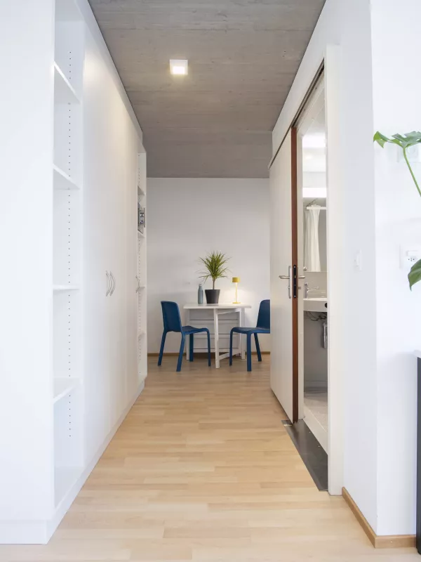 Studio for 1 or 2 people
